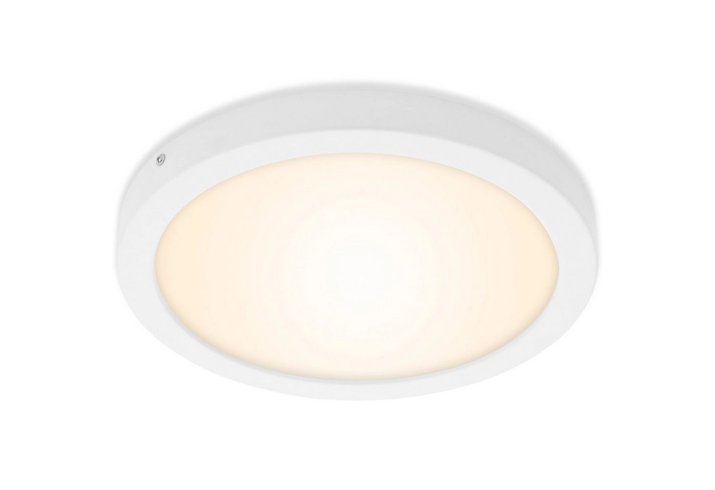 LED Deckenleuchte, Ø 30 cm, 21 W, Weiß