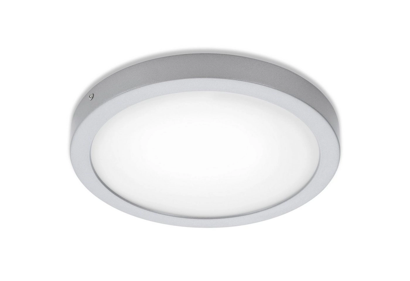 LED Deckenleuchte, Ø 30 cm, 21 W, Chrom-Matt