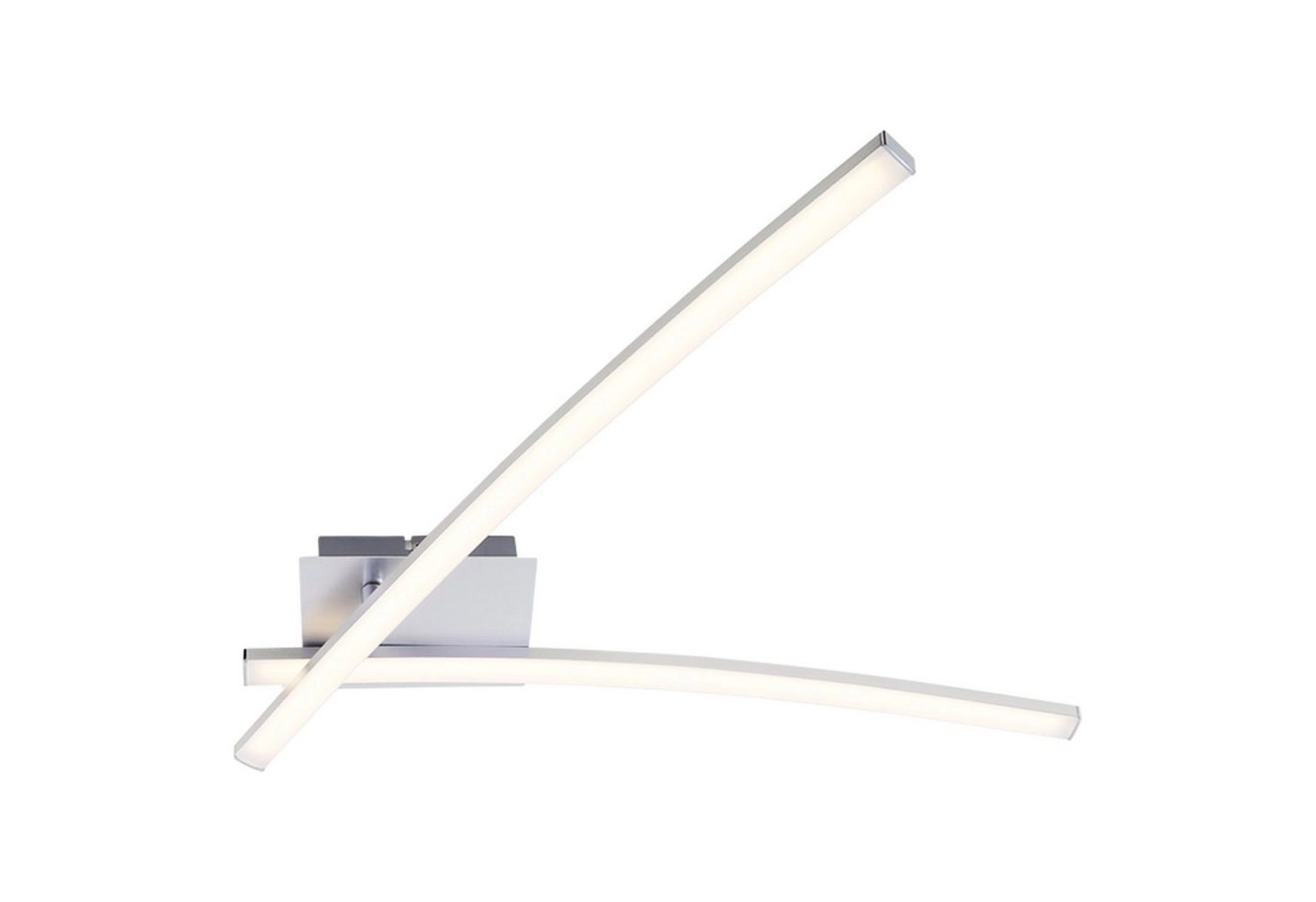 LED Wand- und Deckenleuchte, 78 cm, 18 W, Alu