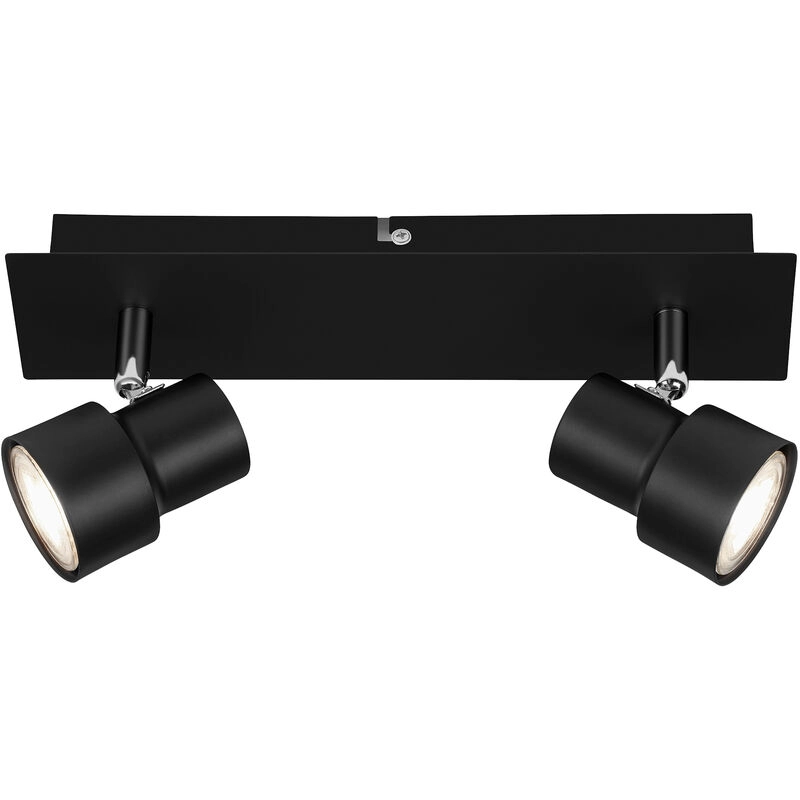 LED Spot Deckenleuchte, 29 cm, 10 W, Schwarz