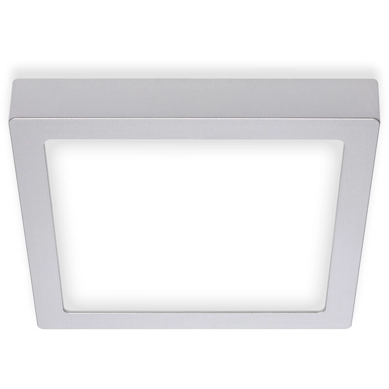 LED Deckenleuchte, 22,5 cm, 16,5 W, Chrom-Matt