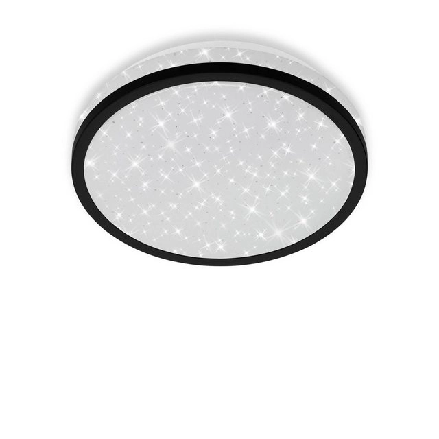 STERNENHIMMEL LED Deckenleuchte, Ø 21,7 cm, 10 W, Schwarz