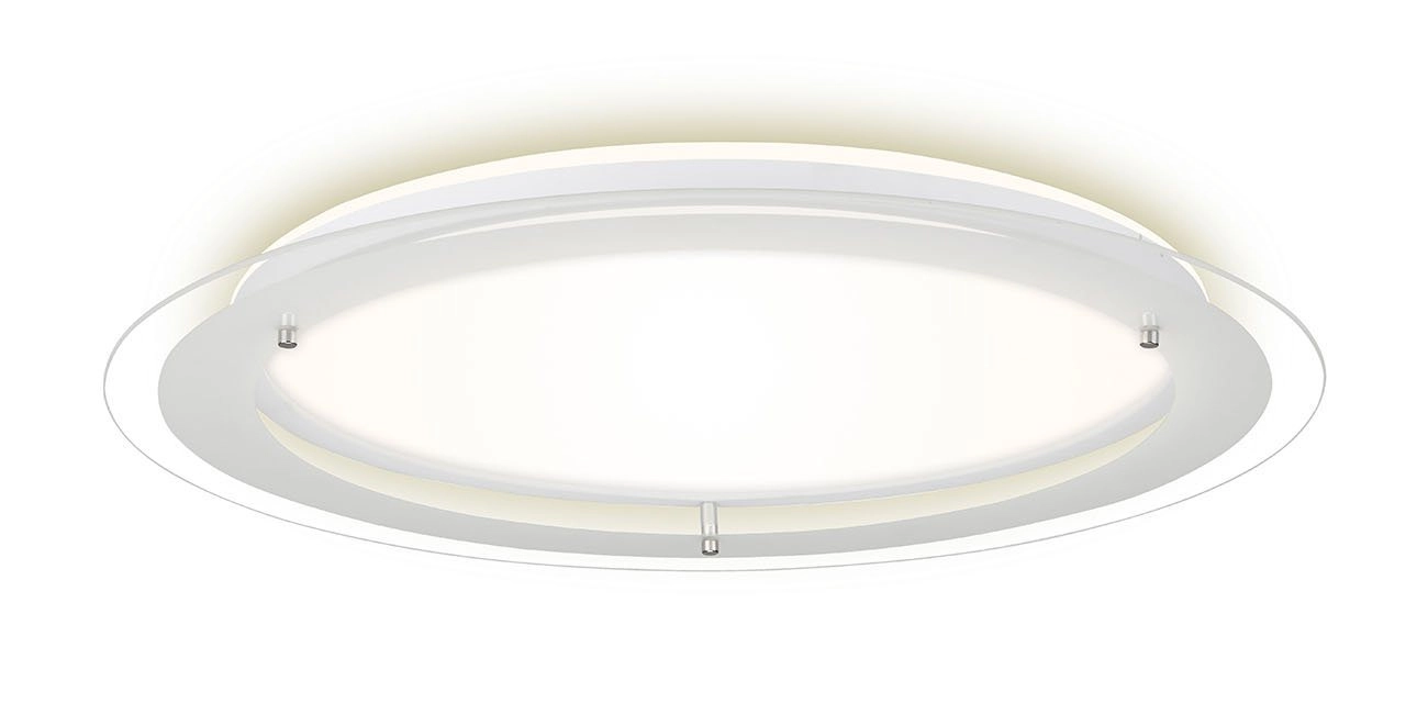 LED Deckenleuchte, Ø 52 cm, 22 W, Weiß
