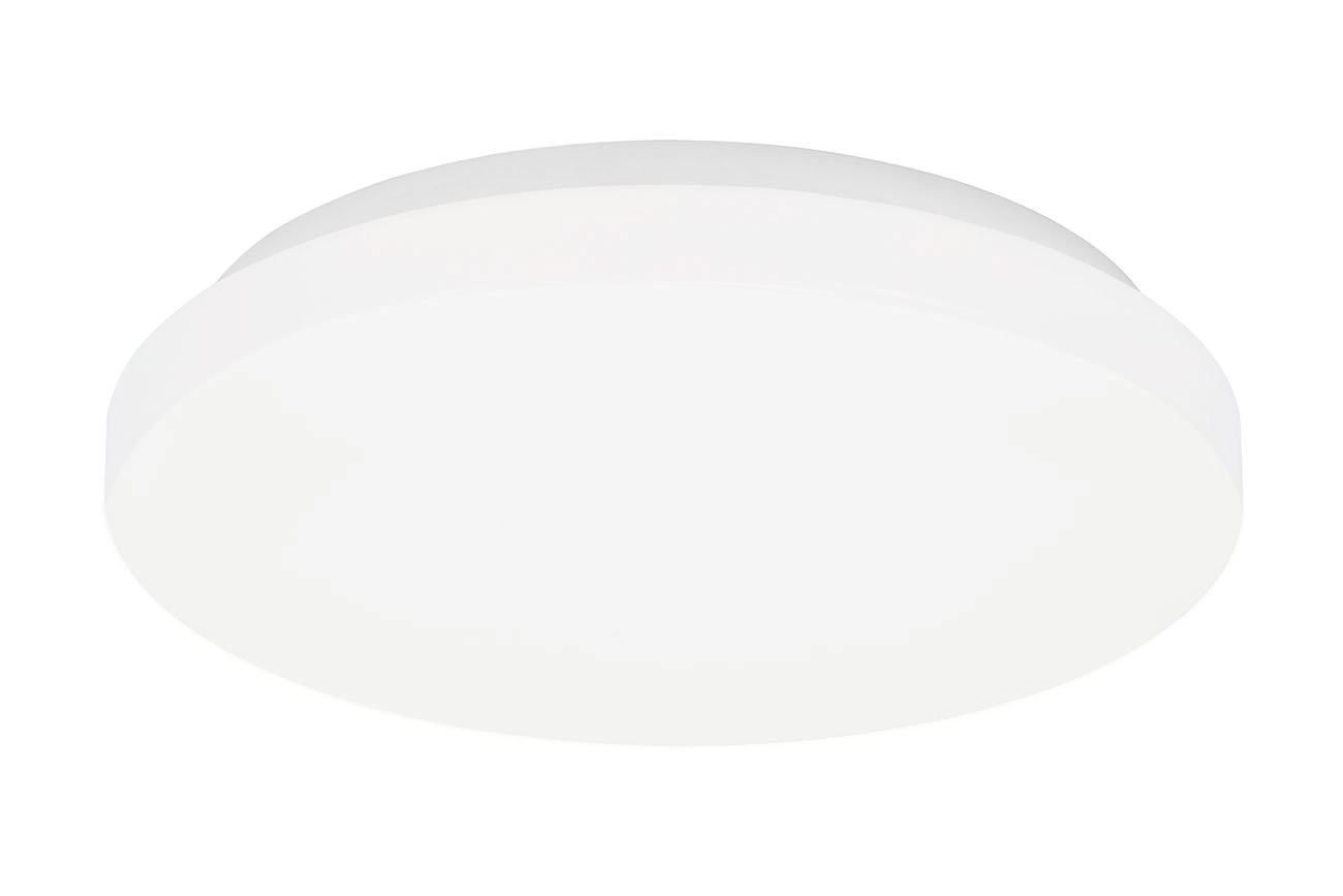 LED Deckenleuchte, Ø 29 cm, 12 W, Weiß