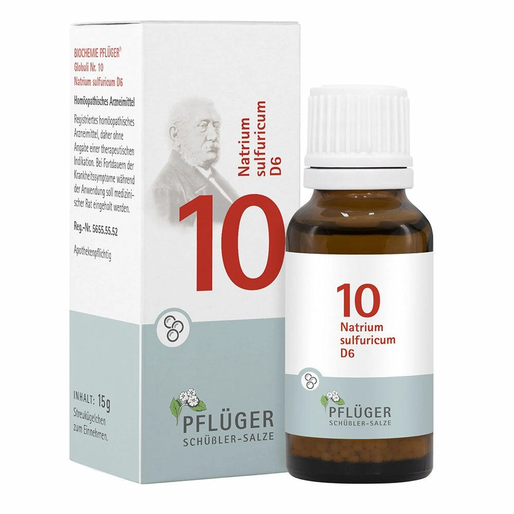 Biochemie Pflüger® Nr. 10 Natrium sulfuricum D6