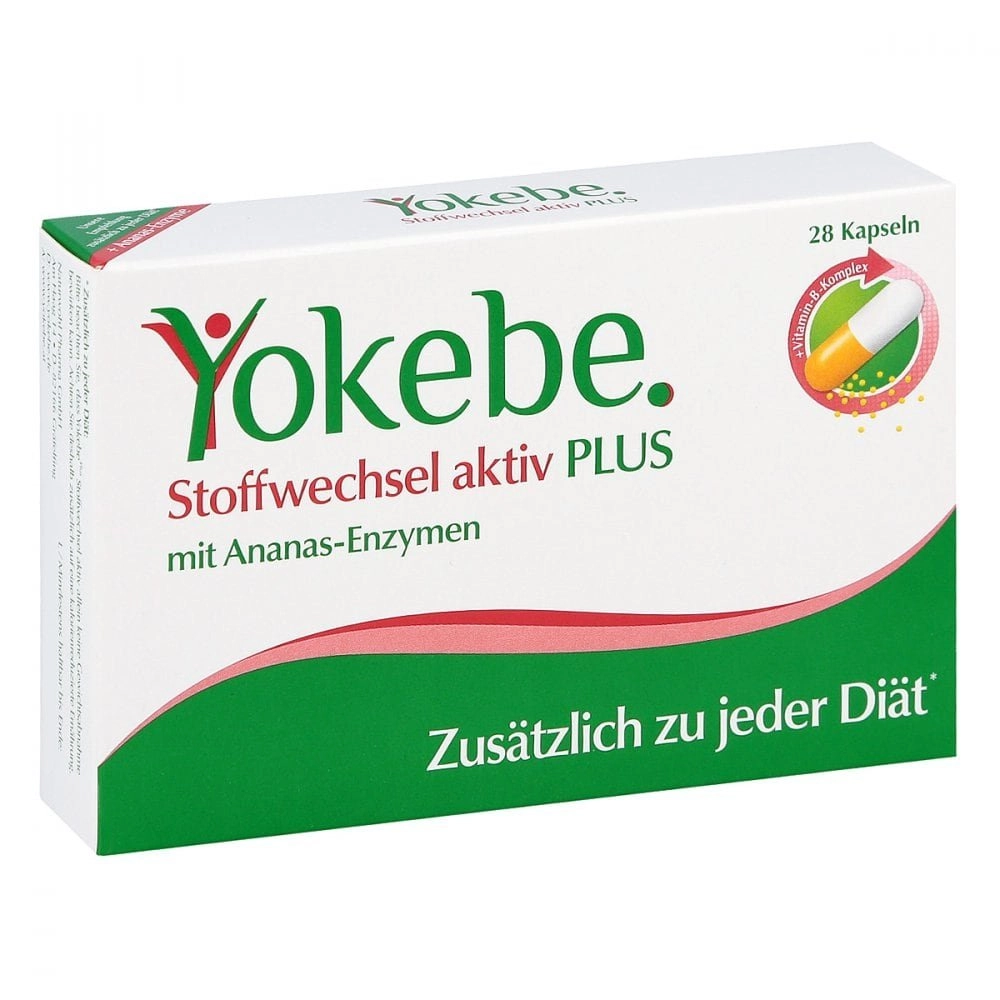 Yokebe Plus Stoffwechsel aktiv Kapseln