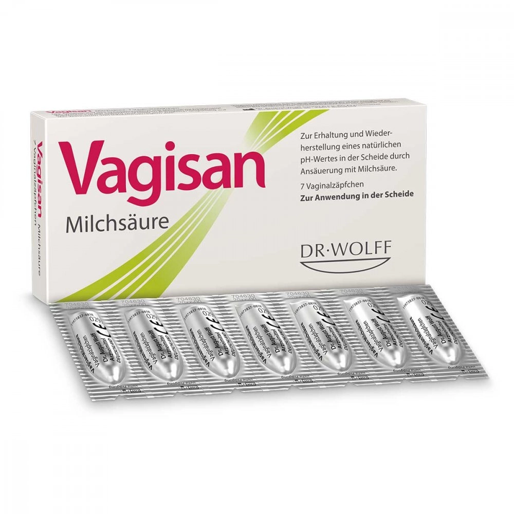 Vagisan Milchsäure Vaginalzäpfchen