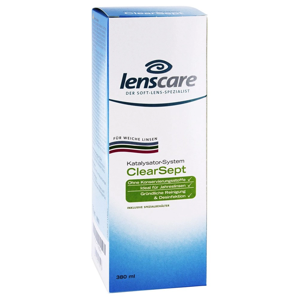 Lenscare Clearsept 380 ml+Behälter