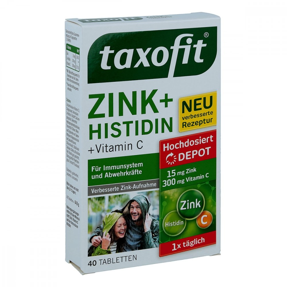 Taxofit Zink+histidin Depot Tabletten