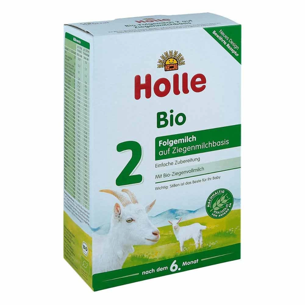 Holle Bio Folgemilch auf Ziegenmilchbasis 2 Pulver