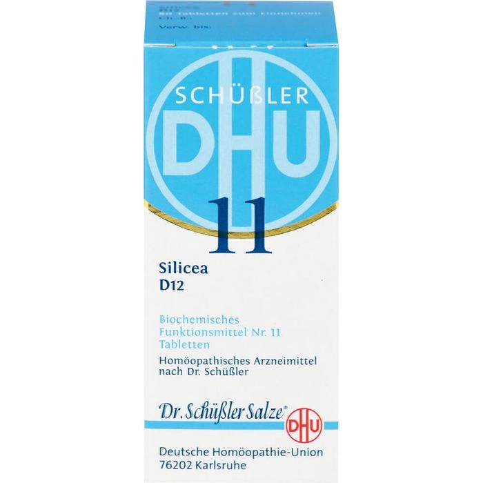 BIOCHEMIE DHU 11 Silicea D 12 Tabletten 80 St.