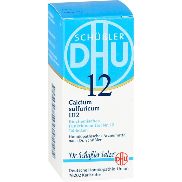 BIOCHEMIE DHU 12 Calcium sulfuricum D 12 Tabletten 80 St.