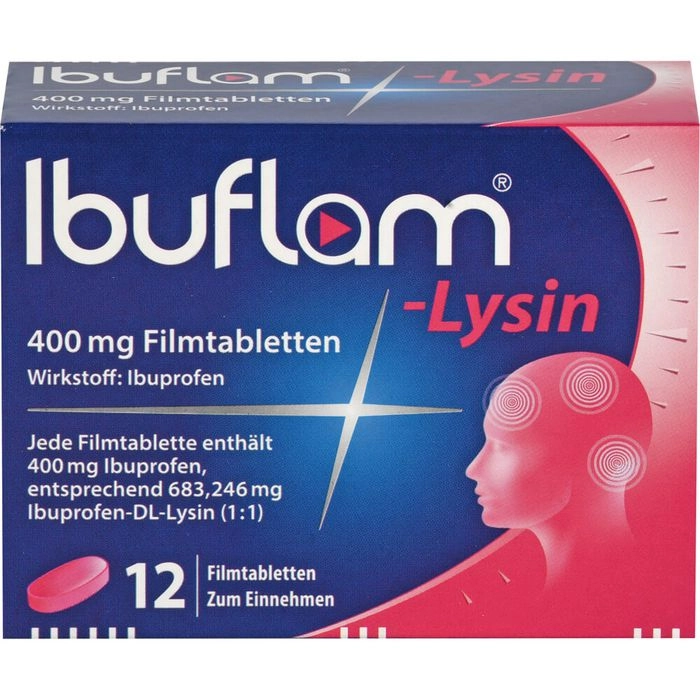 IBUFLAM-Lysin 400 mg Filmtabletten 12 St.
