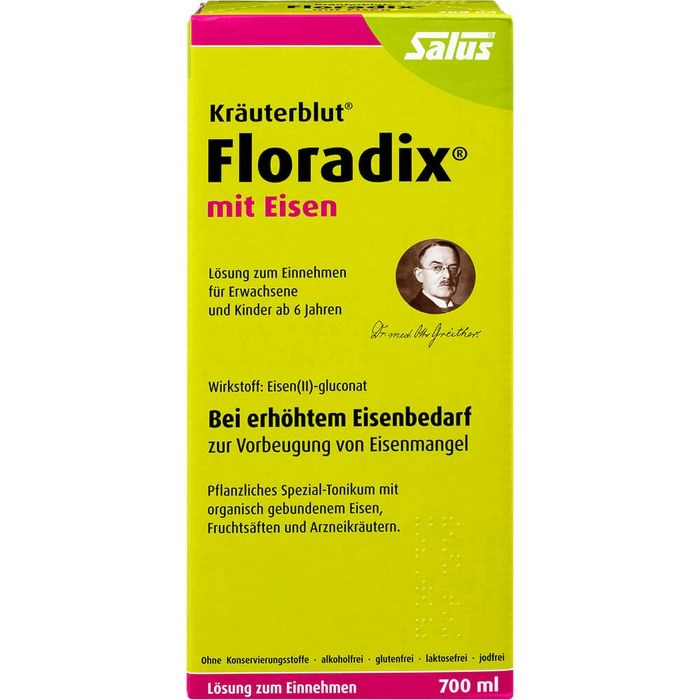 FLORADIX mit Eisen Lösung zum Einnehmen 700 ml