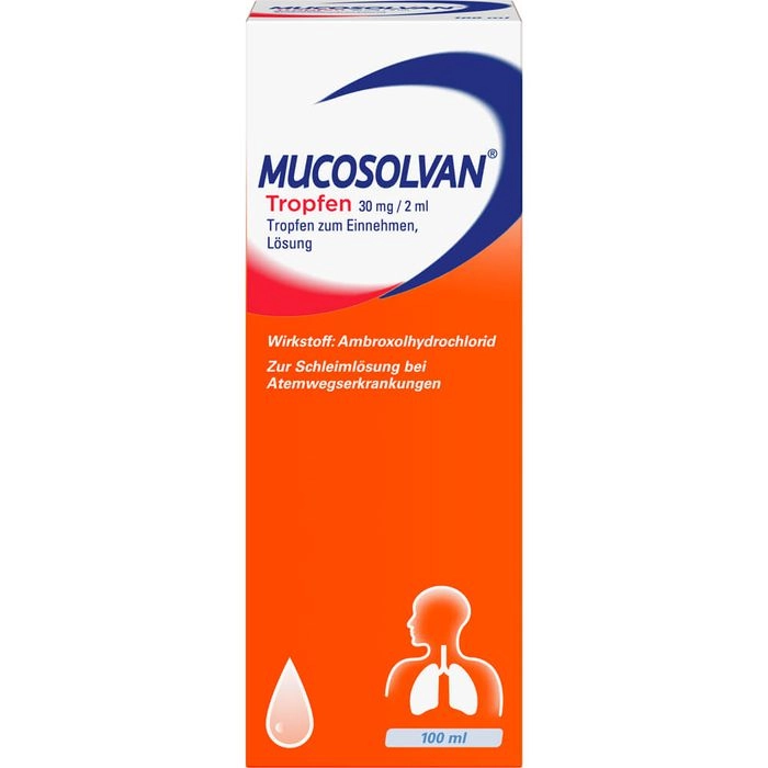 MUCOSOLVAN Tropfen 30 mg/2 ml 100 ml