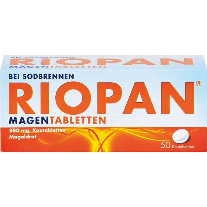 RIOPAN Magen Tabletten Kautabletten 50 St.