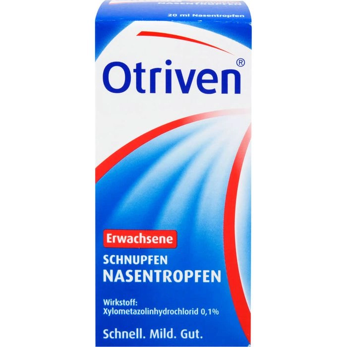 OTRIVEN 0,1% Nasentropfen f.Erw.u.Schulkdr. 20 ml