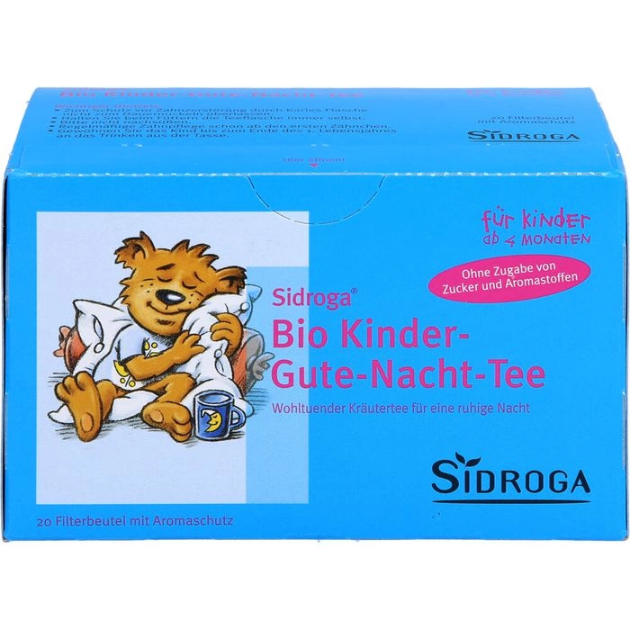 SIDROGA Bio Kinder-Gute-Nacht-Tee Filterbeutel 30 g
