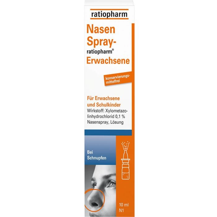 NASENSPRAY-ratiopharm Erwachsene kons.frei 10 ml