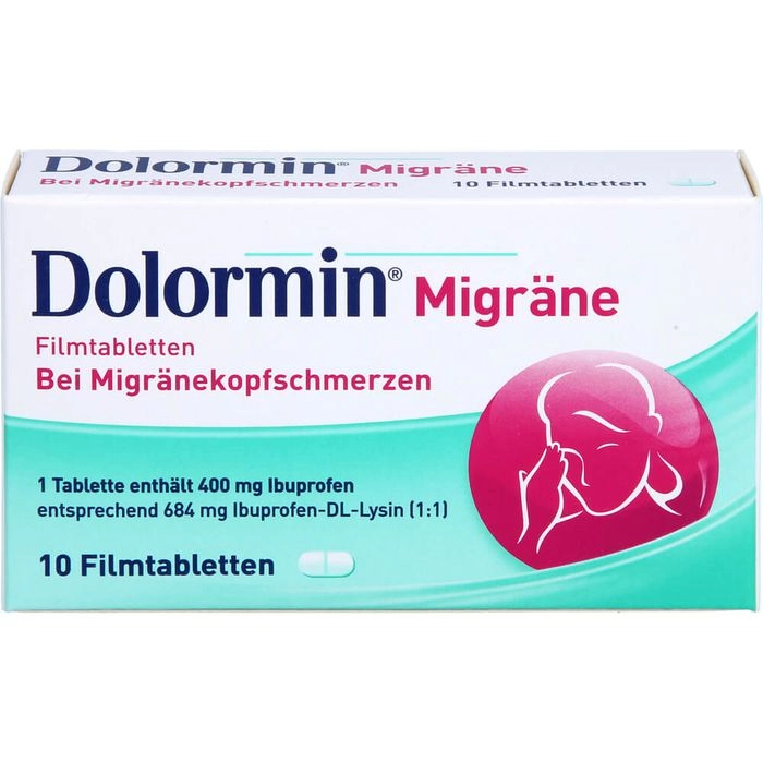 DOLORMIN Migräne Filmtabletten 10 St.