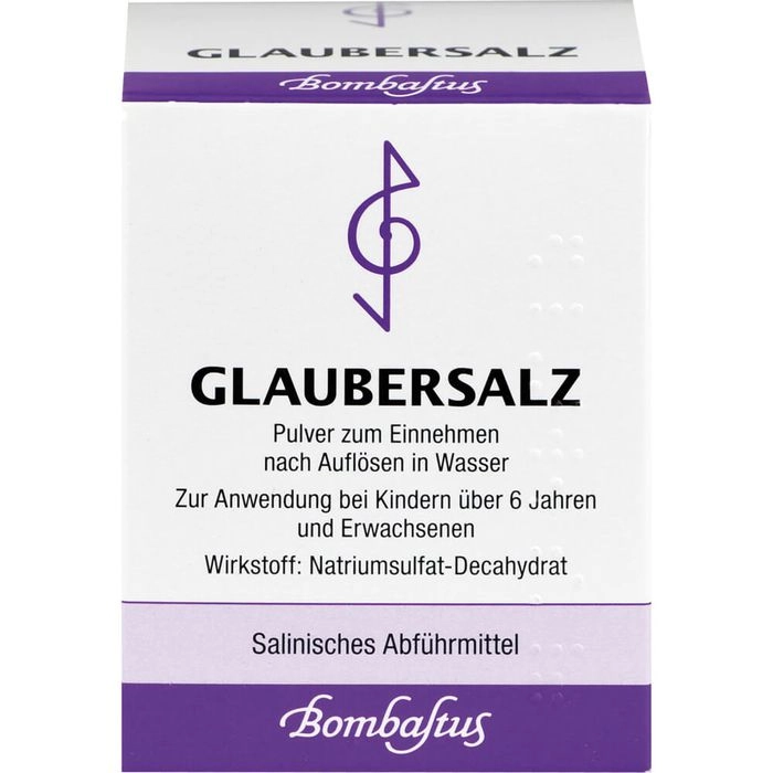 GLAUBERSALZ Natriumsulfat Pulver 100 g