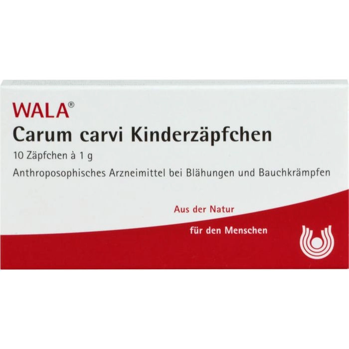 CARUM CARVI Kinderzäpfchen 10 g