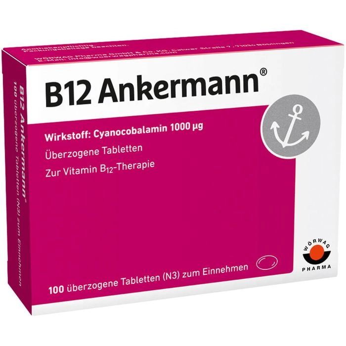 B12 ANKERMANN überzogene Tabletten 100 St.