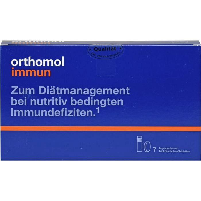 ORTHOMOL Immun Trinkfläschchen/Tabl.Kombipack. 7 St.