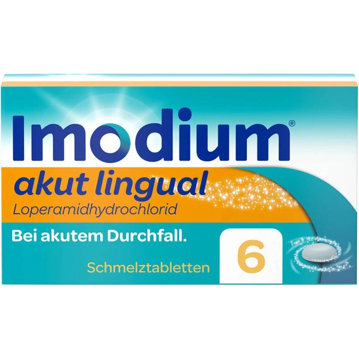 IMODIUM akut lingual Schmelztabletten 6 St.