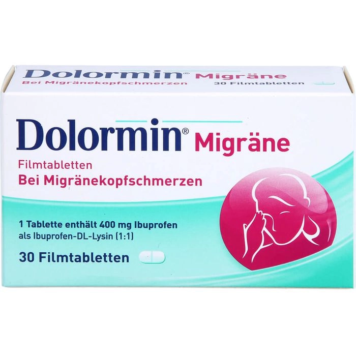 DOLORMIN Migräne Filmtabletten 30 St.