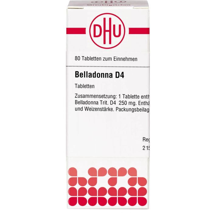 BELLADONNA D 4 Tabletten 80 St.