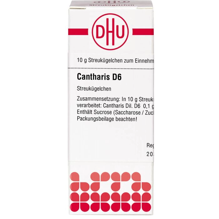 CANTHARIS D 6 Globuli 10 g