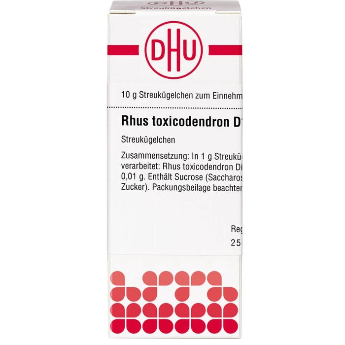 RHUS TOXICODENDRON D 12 Globuli 10 g