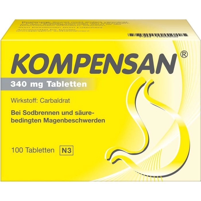 KOMPENSAN Tabletten 340 mg 100 St.