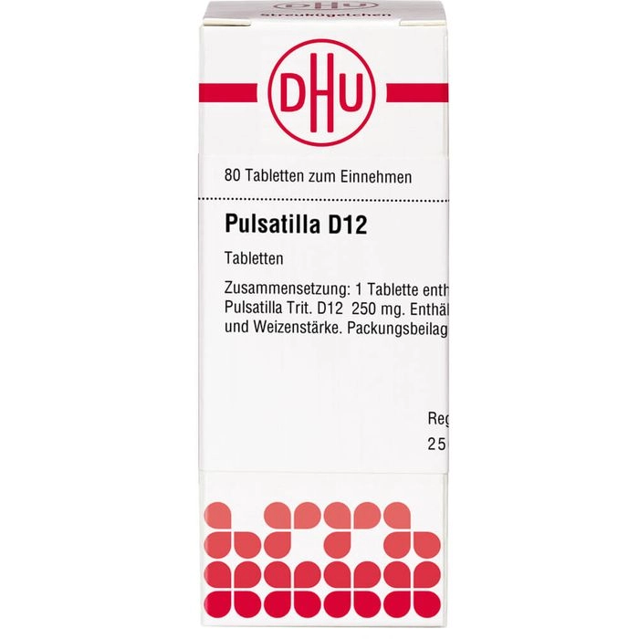 PULSATILLA D 12 Tabletten 80 St.