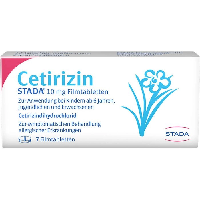 CETIRIZIN STADA 10 mg Filmtabletten 7 St.