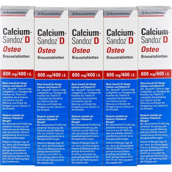 CALCIUM SANDOZ D Osteo Brausetabletten 100 St.