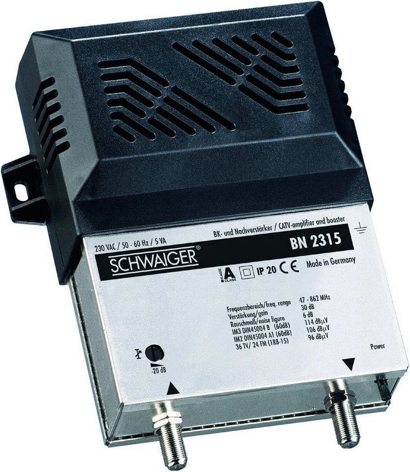 BK- und Nachverstärker (30 dB) BN2315
