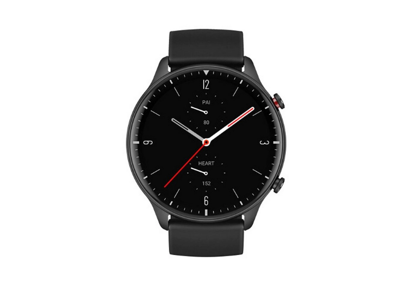 GTR 2 Sport aluminium schwarz Smartwatch