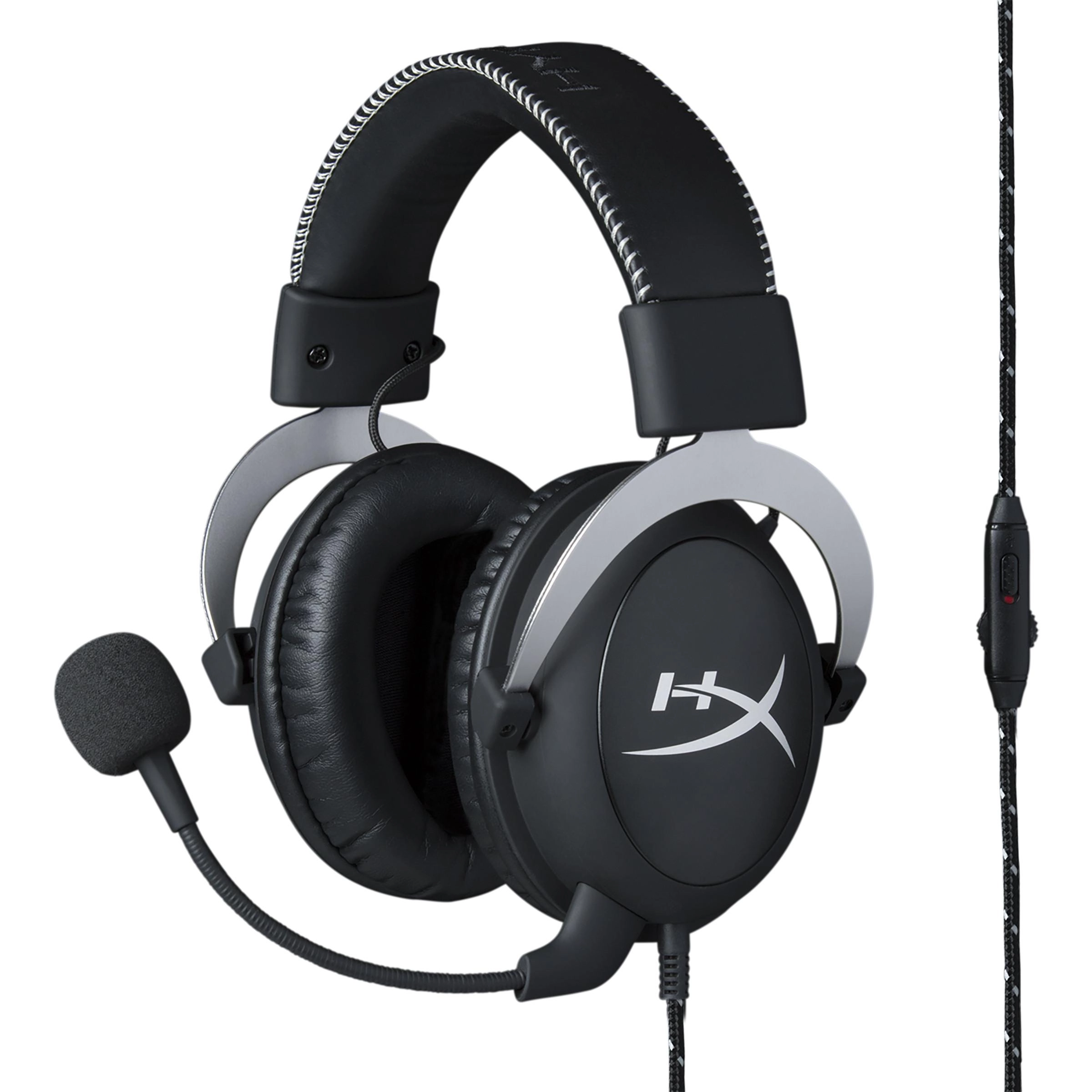 Cloud schwarz/silber Gaming-Headset