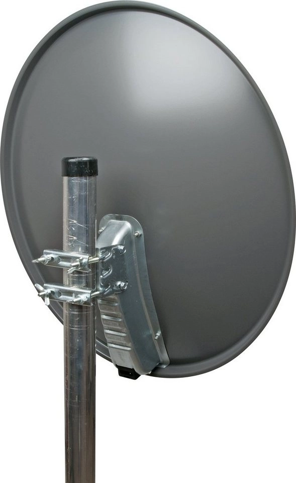 SPI621.1 Aluminium - anthrazit Offset Antenne