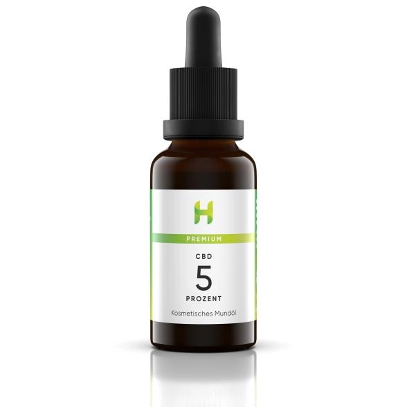 Hempamed Premium CBD Öl 5% (1500mg) 30ml Mundöl