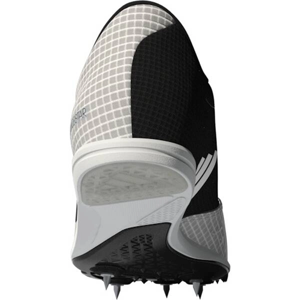 Adidas Distancestar Spikeschuhe Grau Schwarz AW22, Größe UK 6.5
