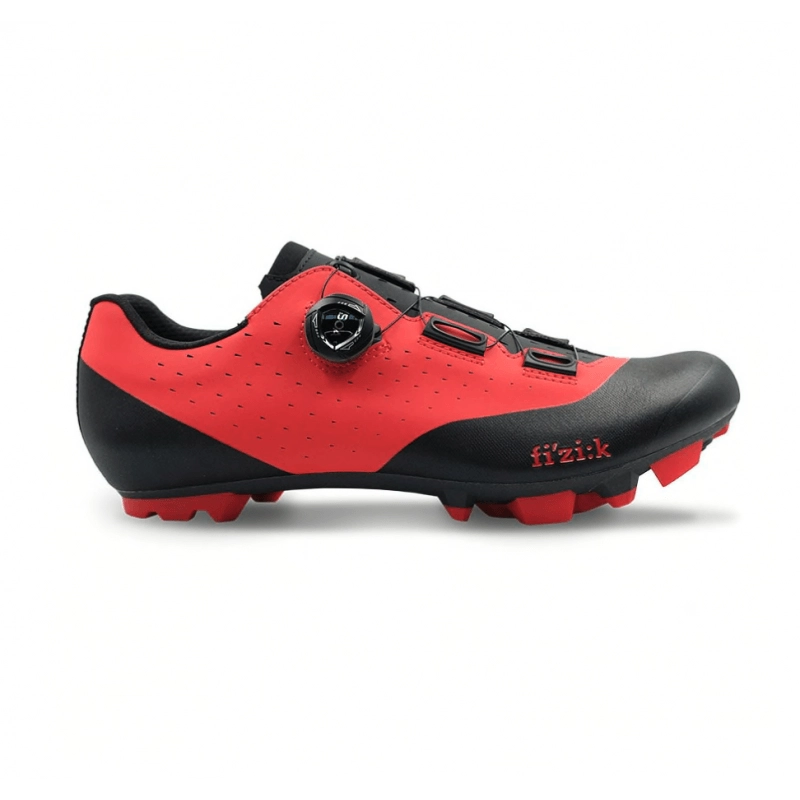 Fizik Vento X3 Overcurve Schuhe Rot Schwarz, Größe 42 - EUR