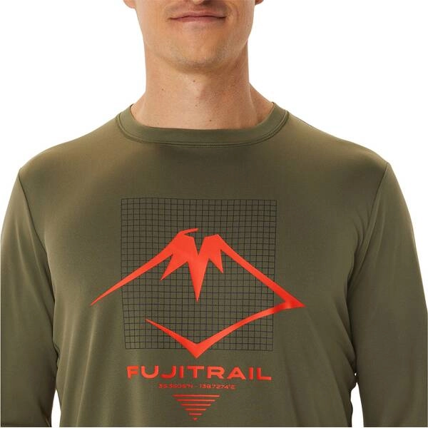 Langarmshirt Asics Fujitrail, Größe S