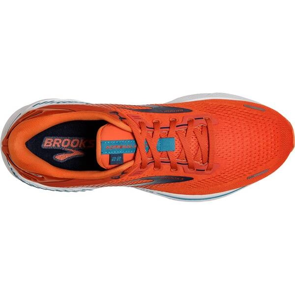 Brooks Adrenaline GTS 22 Dämpfungsschuhe Orange Blau SS22, Größe 45,5 - EUR