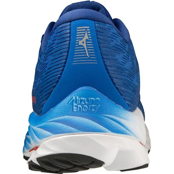 Turnschuhe Mizuno Wave Rider 26 Blau Weiß AW22, Größe 42 - EUR