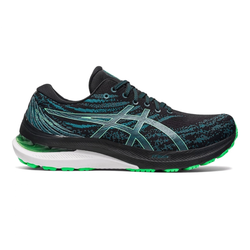 Asics Gel Kayano 29 Laufschuhe Schwartz Grün  AW22, Größe 42 - EUR