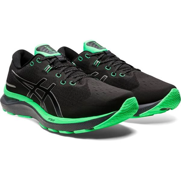 Schuhe Asics Gel Cumulus 24 Lite Show Schwarz Grün AW22, Größe 45 - EUR