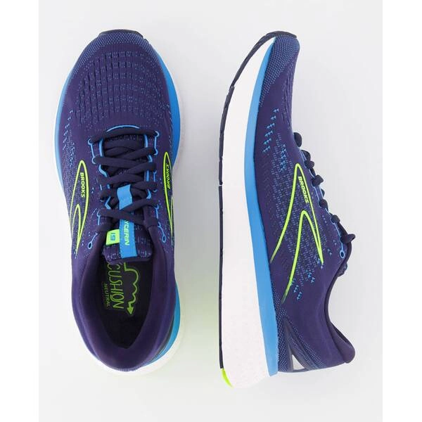 Brooks Glycerin 19 Dämpfungsschuhe Marineblau SS21, Größe 41 - EUR